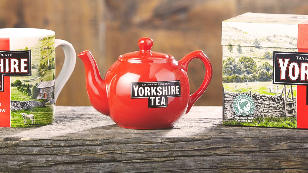 Yorkshire Tea is one of the top ten best tea brands in the world.