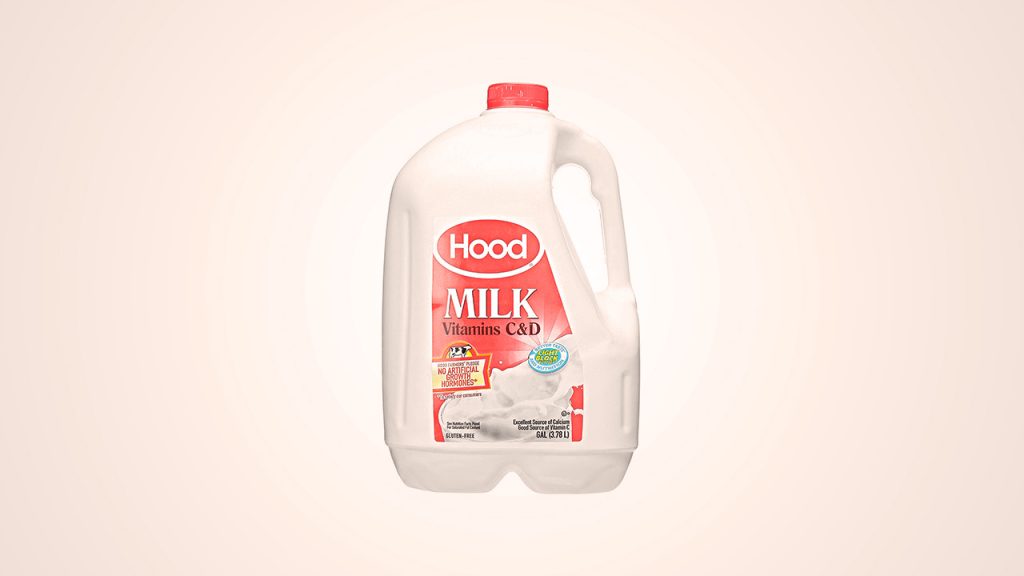 HP Hood is the top name in milk industry.