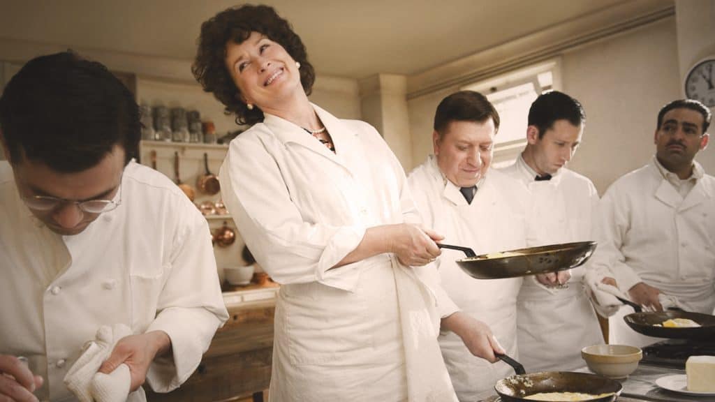 Julie & Julia is in the list of top 10 best movies about cooking.