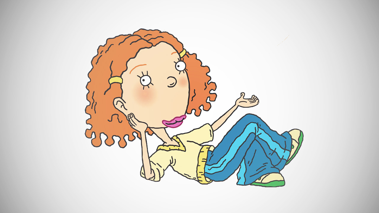 Ginger Foutley is the famous cartoon character with light brown curly hair